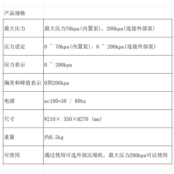 SUN RHEO陽光科學密封性測試儀FKT-200