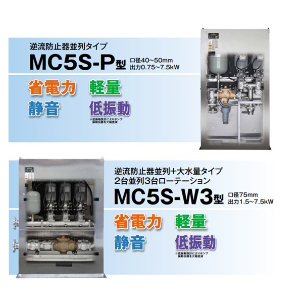 TERAL泰拉爾直連供水增壓泵MC5S-2020-0.4S2D