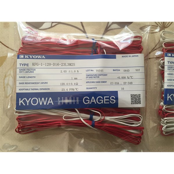 日本KYOWA共和配件耗材應變片KFGS-2-350-D16-16 L30C2R