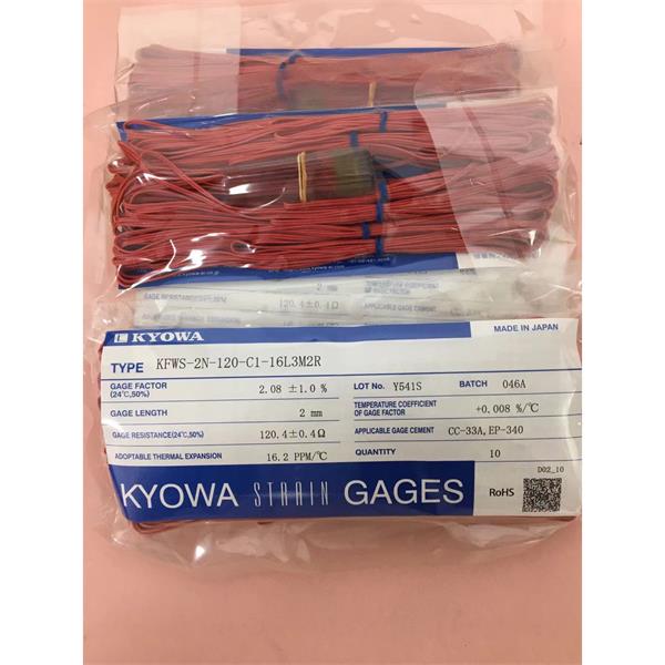 日本原裝進口KYOWA應變片KFGS-3-350-D17-23 R1M3