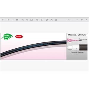 日本HAKKO八光柔性氟素 ETFE 樹脂軟管SJ-2.5×4-BK