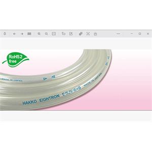 日本HAKKO八光柔性氟素 ETFE 樹(shù)脂軟管SJUS-1/16”×1/8”-BK